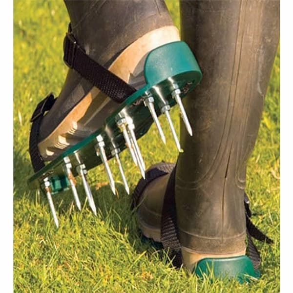 Plænelufter - Pigsko til luftning af plænen Grön green