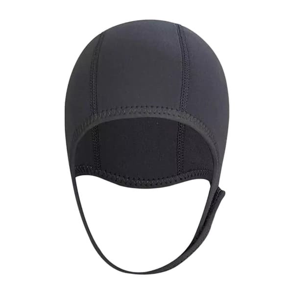 1/2/3/5 Neopren Dykkerhætte Beskyttende Øre til Rafting Sort 2,5 mm black 3mm 1Set