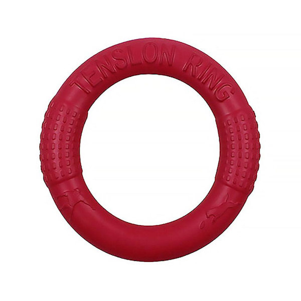 Hundefrisbee, kæledyrslegetøj (lille grøn trækring)