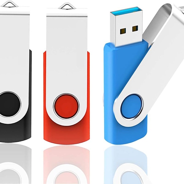 USB-minne 32GB USB 2.0 Flash drive 4-pack, USB-minne Flash drive