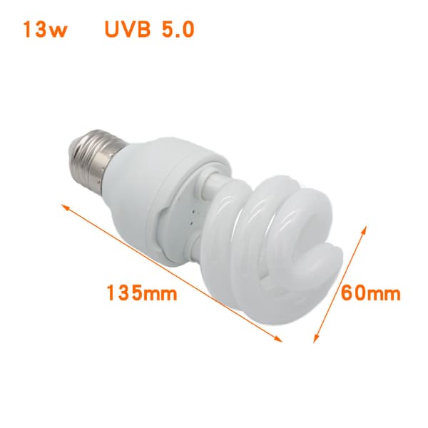 1 Kompakt E27 220V 5500K 45W Studiopære til Videografi - Hvid - FY - UVB5.0