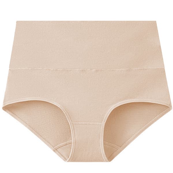 Högmidjade trosor (5-pack) Beige XL Beige Beige XL