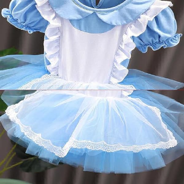 110 cm Prinsesse Sofia ballet-tutu, børneballetkostume, balletdragt, størrelser 2-8 år A2 120cm