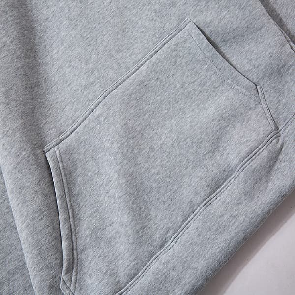 Stranger Things Trykt Pullover Hættetrøje med Fleecejakke - Lysegrå - Størrelse S Lysegrå Light Grey S