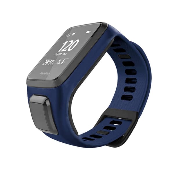 Kellon ranneke TomTom Adventurer / Golfer / Runner / Spark jne. Tumman sininen DarkBlue 24