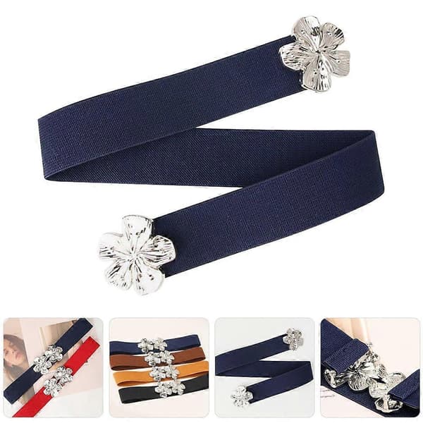 Stretchbelter for kvinner Elastisk stretchbelte Midjebelte for kvinner Multi Multi 64.00X3.80X0.20CM
