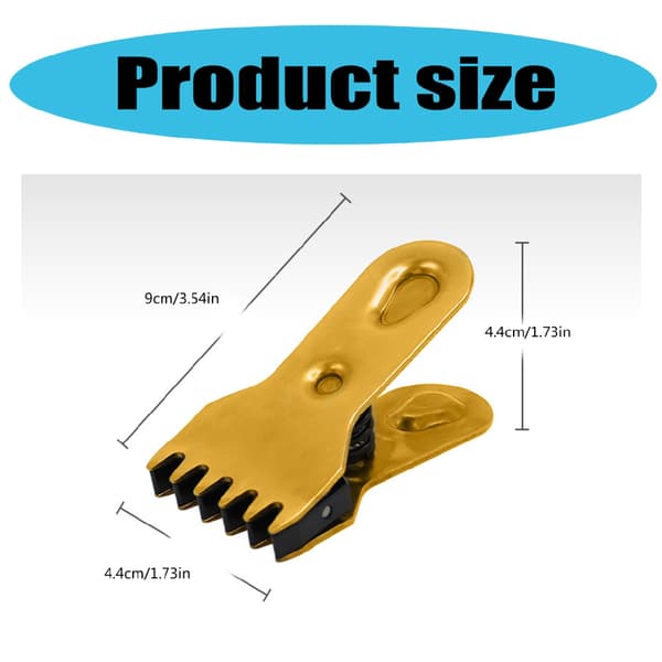 Badminton Racket Stringing Clamp 6-Pin Flying Gripper for Squash Tennis