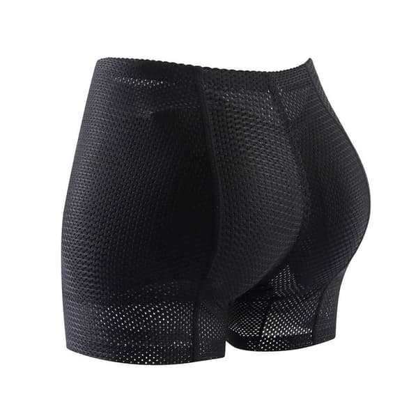 Kvinnor Butt Lifter Hip Enhancer Shaper Trosor Underkläder Ass Pad Black XXL
