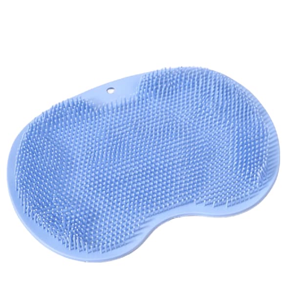 Fotskrubbmatta med halkfria sugkoppar Blå Blue 142