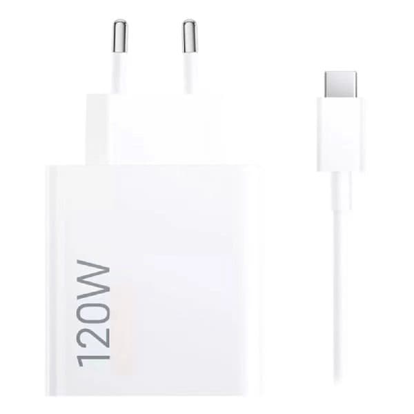 TIL Xiaomi Kompatibel 120W HyperCharge Combo, Type-A EU Stik Hurtigoplader (1M) 120W
