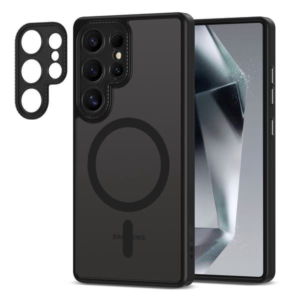 Tech-Protect Galaxy S25 Ultra Cover MagSafe MagCam Mat Sort 70