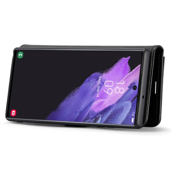 2-i-1 Magnetpung Samsung Galaxy S25 Ultra Sort