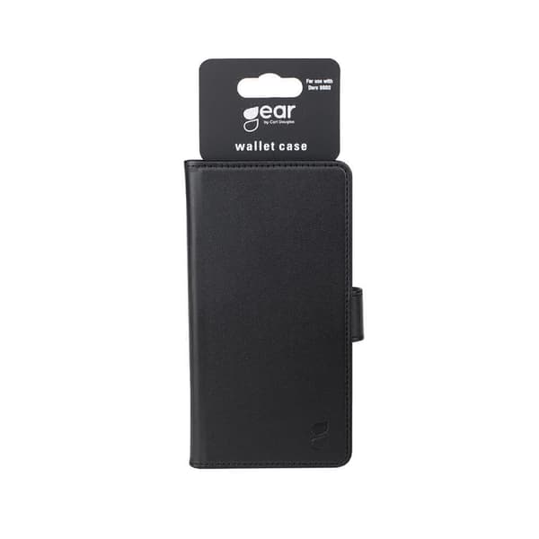 Mobiltaske 3 Kortpladser Sort - Doro Black Polyurethane (PU)