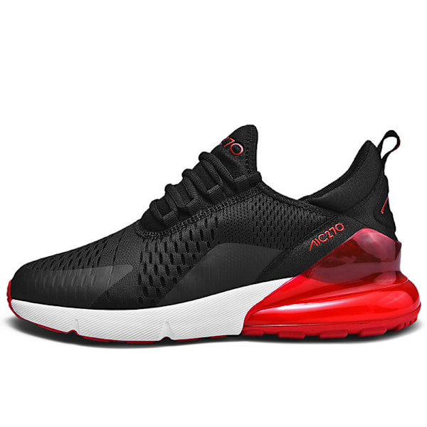 Herr Air Sport Löparskor Andningsbara Sportskor Max 270 svart röd svart röd black red 43