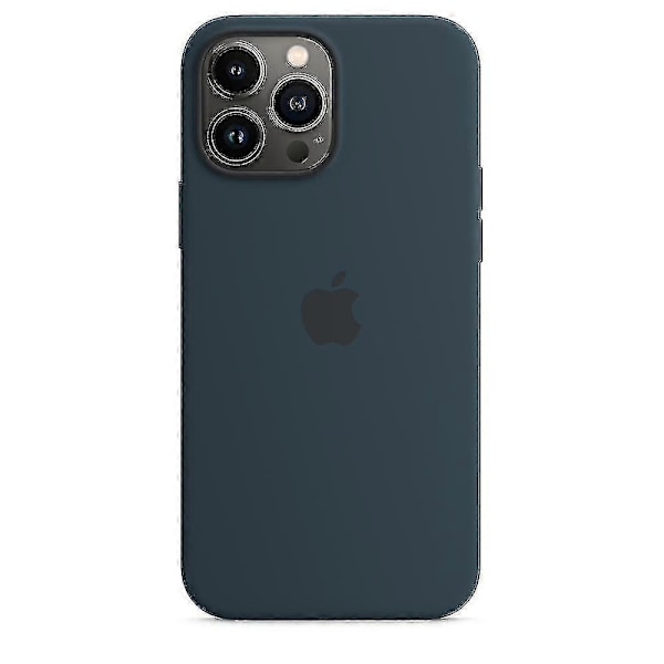 Silikonskal för iPhone 13 Pro Max Abyss Blue with MagSafe