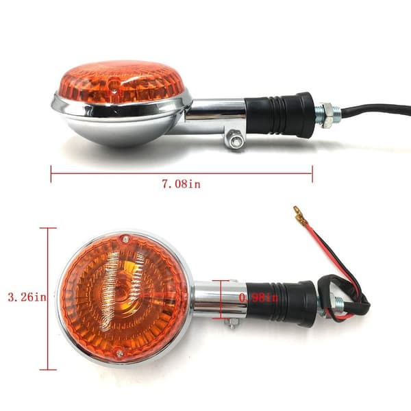 Par Universal Blinklys Motorcykel Blinklys LED Blinklys