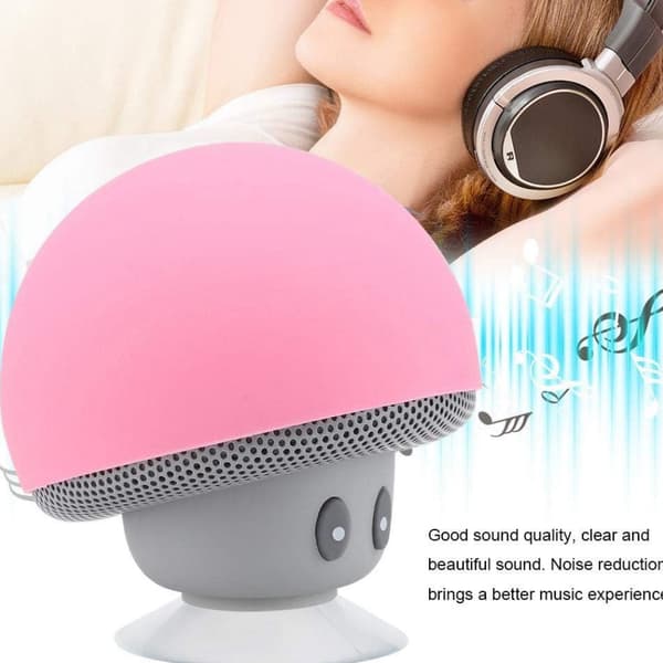 Denna handsfree Bluetooth-högtalare stöder samtal, har en minimalistisk design, brusreducering och en svampform A3