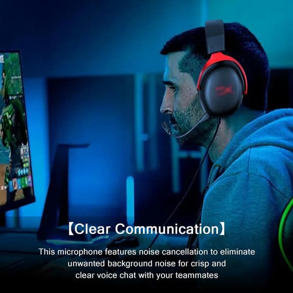Erstatningsmikrofon 3,5 mm kompatibel med Kingston HyperX Cloud 3 III Gaming Headset Hodetelefoner