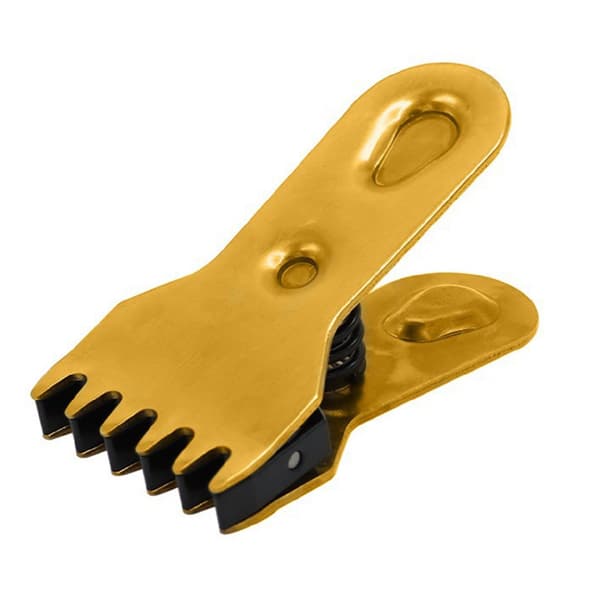 Badminton Racket Stringing Clamp 6-Pin Flying Gripper for Squash Tennis