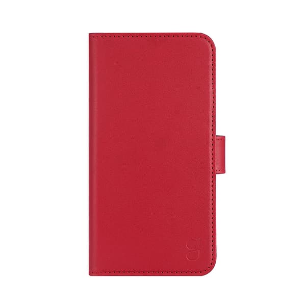 Mobildeksel 3 kortspor Rød - iPhone 13 Pro Max RED Polyurethane (PU)