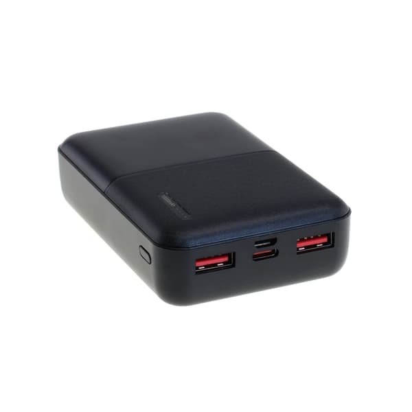 Powerbank 10000mAh med 2xUSB og 1xUSB-C