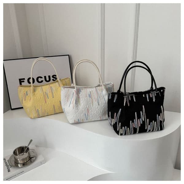 Skuldertaske Shoppingtaske SORT black