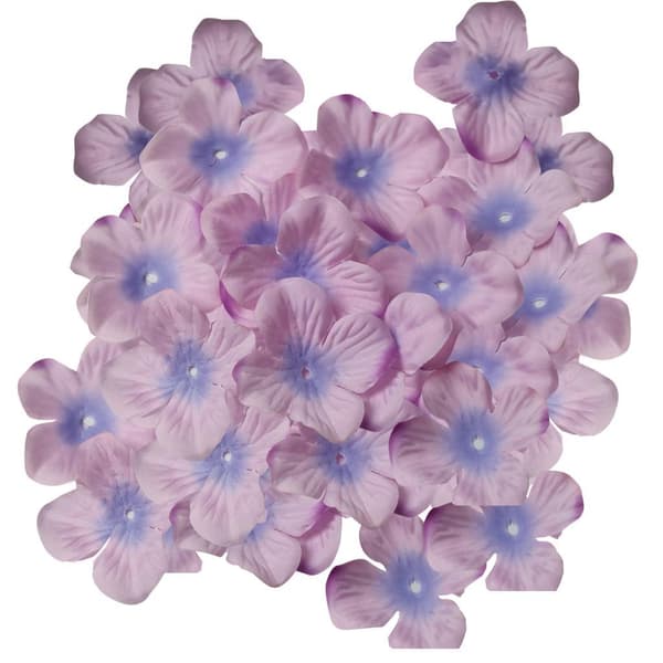 1/2/3 500 st Konstgjorda Rosblad för DIY Hårrosetter Lavendel Lavender 1Set