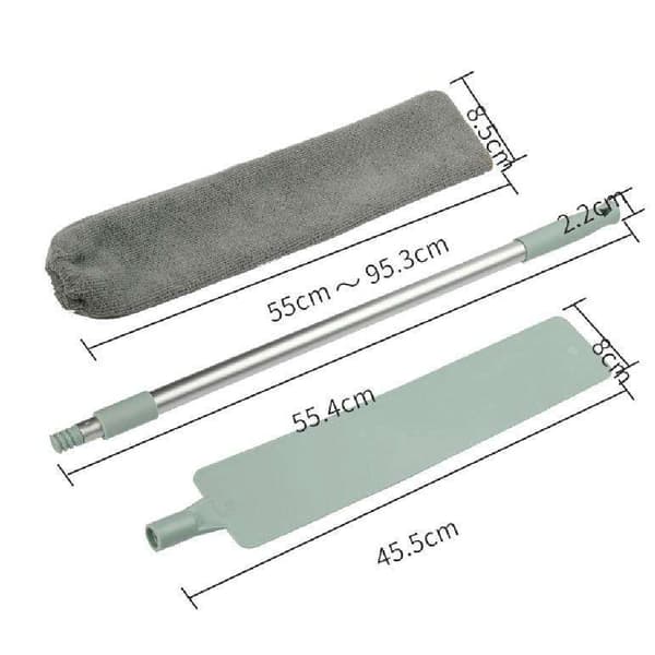 Enklere rengjøring under sofaen Rengjøringsmopp - Easyclean - Støvmopp silver