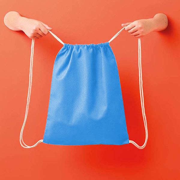 Nutshell Gympapåse med Dragsko Hawaiian Blue/Natur One Size Hawaiian Blue/Natural