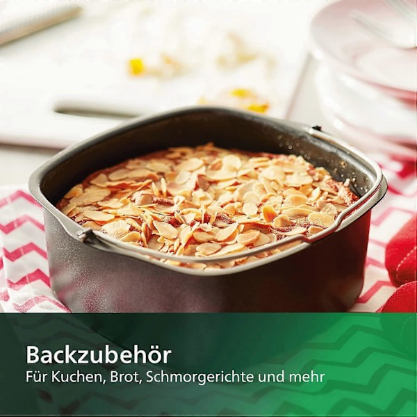 Philips Airfryer XXL Bakmästarkit kompatibel med XXL-modeller HD965x HD976x HD986x, Silikon (HD9952/00)  (FMY) style4934