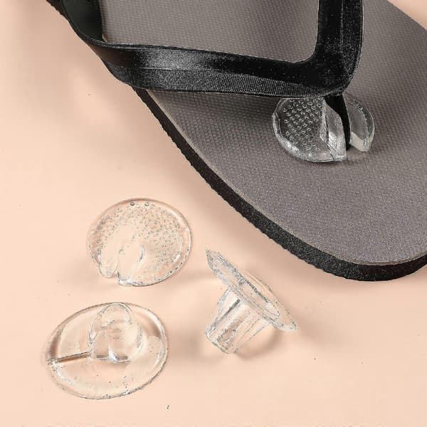 par damesandaler med tåhetter, tåhetter til flip-flops, tåhetter til sandaler, fotbeskyttelse