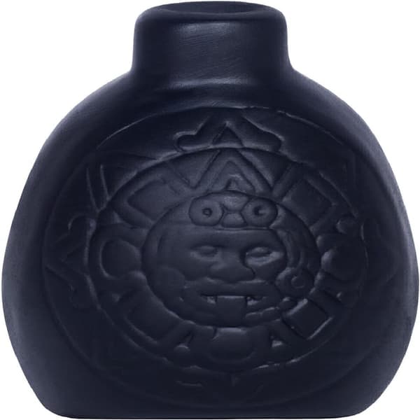 Huutava atsteekkikuolemanvihellys – musta kallo