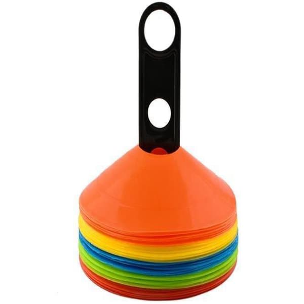 50-pack - Markeringskoner / Träningskoner - Koner Träning multifärg