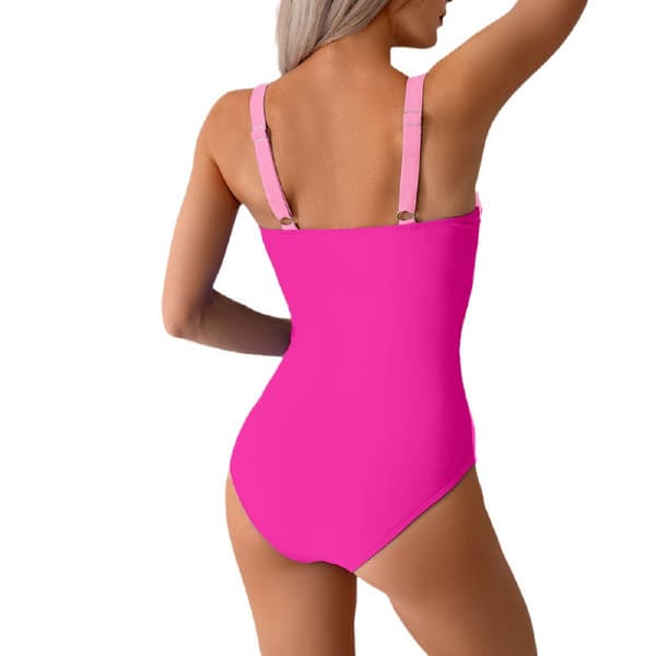 Push Up Badedragt til kvinder Badedragt Dame Ruched Badedragt Sports Badedragt Strandtøj Sort Leopard Black Leopard M