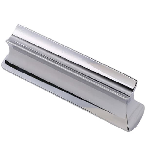 Guitar Slide i Rustfrit Stål Dobro Hawaii Guitar Slide Tone Bar Silver