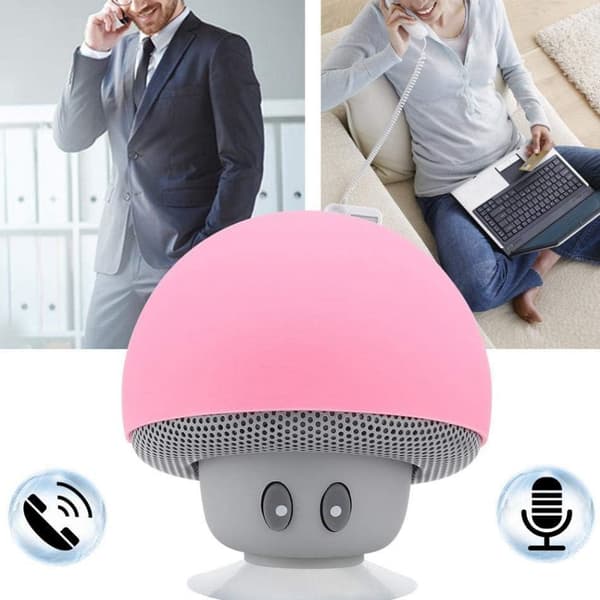 Denna handsfree Bluetooth-högtalare stöder samtal, har en minimalistisk design, brusreducering och en svampform A1