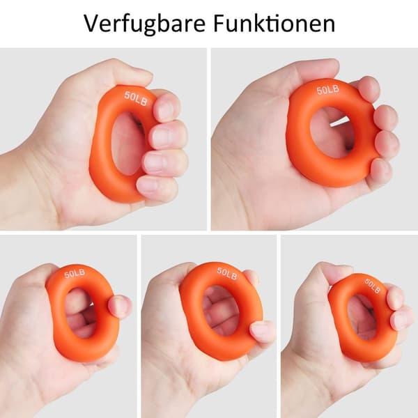 Fingertränare, handgreppstränare, handträningsset om 4