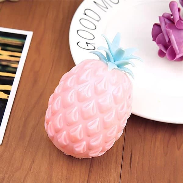 st ananasleksaker, ananas squishy, ananas antistress, ananas KLB