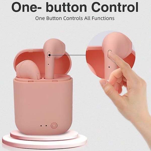 Mini Twin Trådlösa Bluetooth-hörlurar för iPhone och Android
