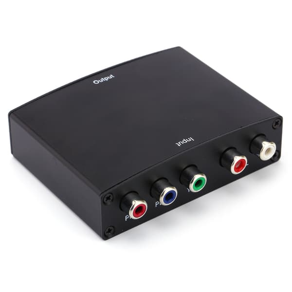 Komponentvideo RGB YPBPR til HDMI + l R Konverter Adapter til TV