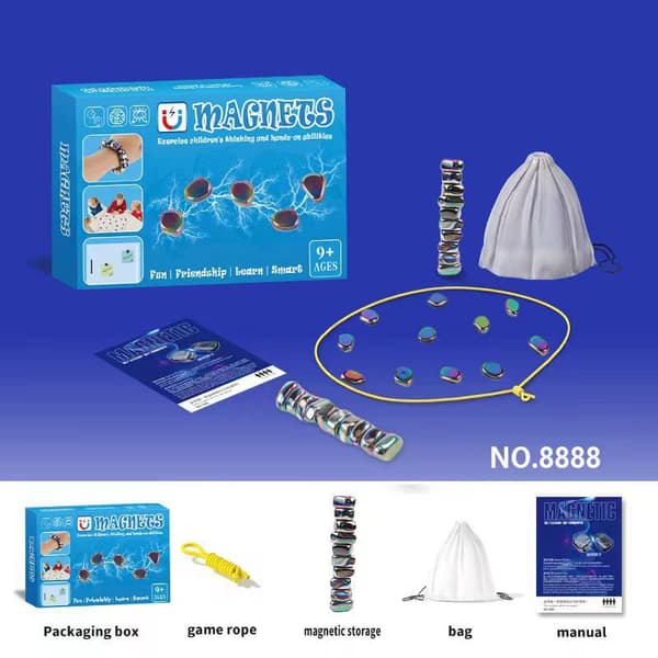 Magnetiskt Schackspel - Magnetiskt Schackpussel Strategispel - Julklapp B