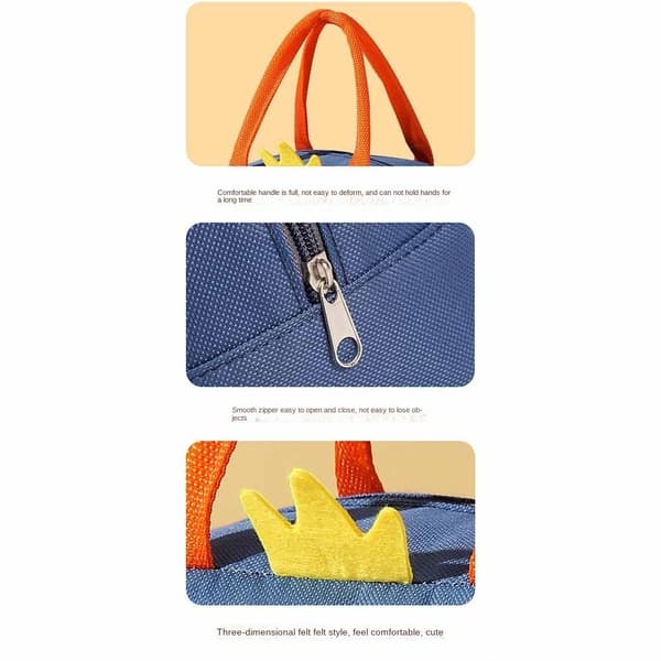 Tegneserie Madkasse Isoleret Madkasse Tasker NAVY BLÅ navy blue