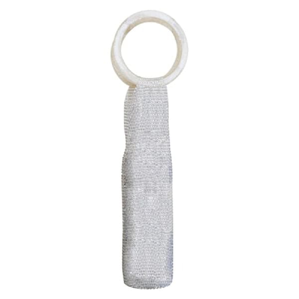 Rhinestone vinflaske for kvinner, tilbehørssett, glitrende diamant vinpose, elastisk vinflaske med solid håndtak A