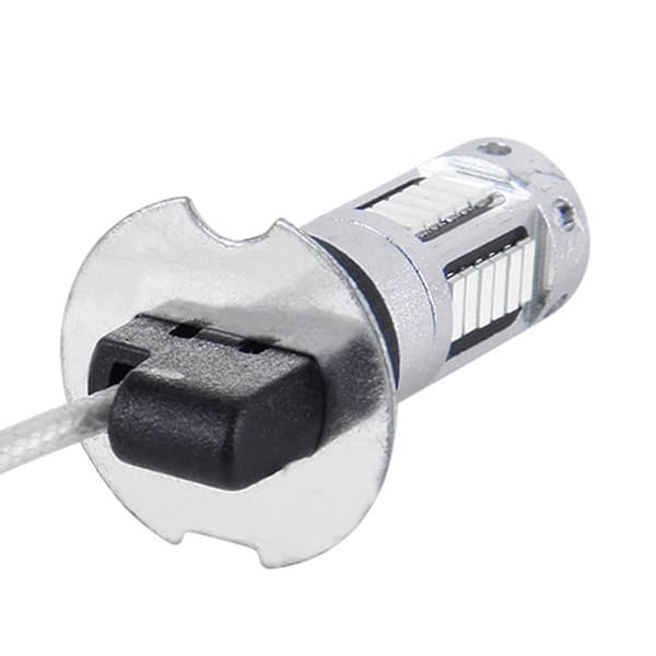 2 st H3 10W 30 SMD-4014 LED dimljus för bil, DC 12V Blue Light