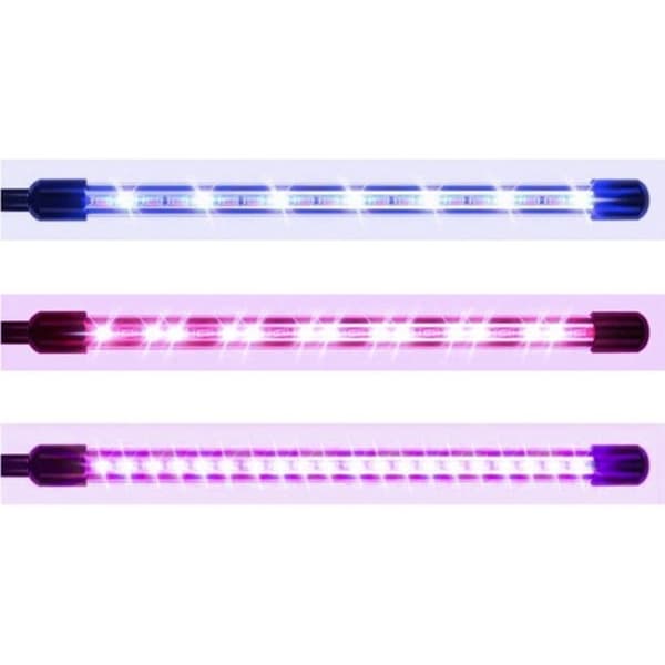 Växtlampa med stativ / Växtbelysning - 4 LED-paneler 1600