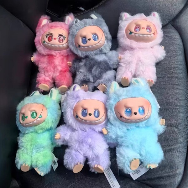 Labubu Plysch Nyckelring 3:e Generationen Blind Box 2025 (3.0 Version) A2