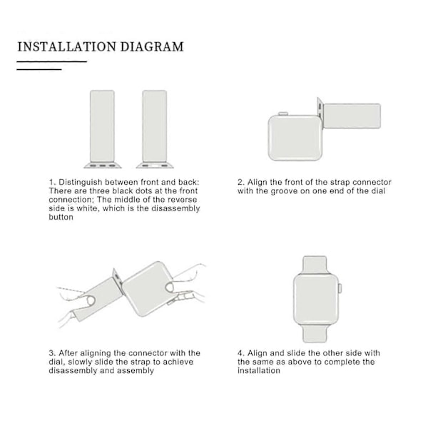 Armbandsrem för Apple Watch Series 10 46mm Style K