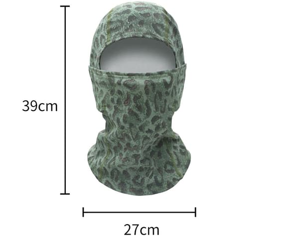 Heat Reactive Balaclava Unisex Temperature Sensitive Color Changing Ski Mask 2
