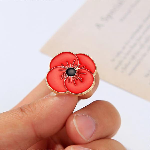 Glem aldrig valmuebrochen: Broche til veteraner og mindedagen