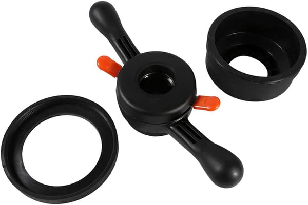 Däckbytesverktyg, 36 mm snabbkopplingsnav vingmutter hjulbalanserare däckbytesverktyg (delning 3 mm)